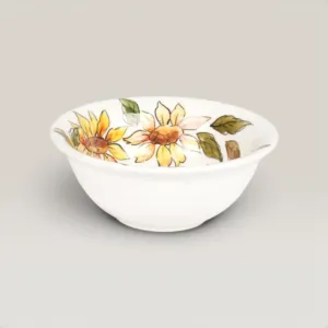 Handmade Ceramic Custom Writing Bowl for Table and Home Decor