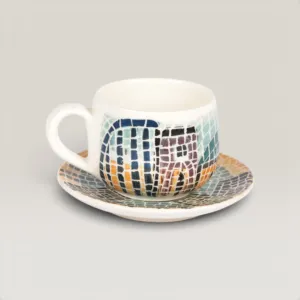 Handmade Ceramic Tea or Coffee Cup - Custom Size Options