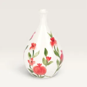 Handmade Ceramic Vase with Custom Size Options for Home Decor