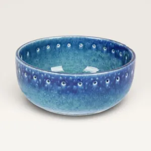 Handmade Ceramic Deep Bowl for Table Decor - Custom Size Options