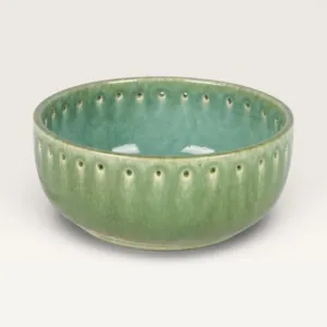 Handmade Ceramic Deep Bowl for Table Decor - Custom Size Options