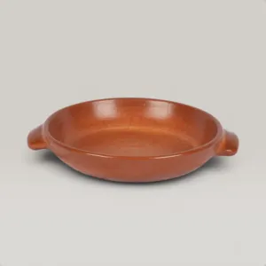 Handmade Ceramic Cooking Pan with Custom Size Options for Home Decor