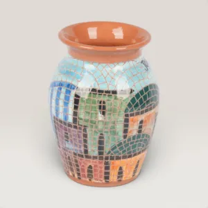 Handmade Ceramic Vase with Custom Size Options for Home Decor