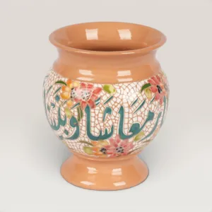 Handmade Ceramic Vase with Custom Size Options for Home Decor