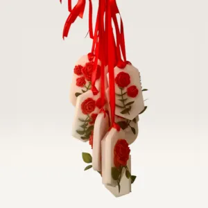 Handmade Floral Hanging Scented Ornament for Small-Space Fragrance