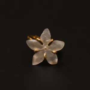 Baladi Jasmine Ring in Mother-of-Pearl and Copper Free Size