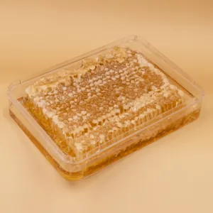 Raw Edible Beeswax Honeycomb Pieces from Natural Hives 1 kg