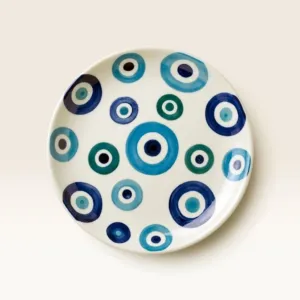 Sky and Water Handmade Ceramic Plate (Available In Sizes)