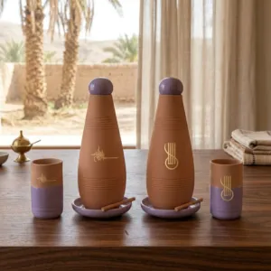 Alkaline Terra Purple Yellow VIP Set 950ml (Calligraphy or Pattern)