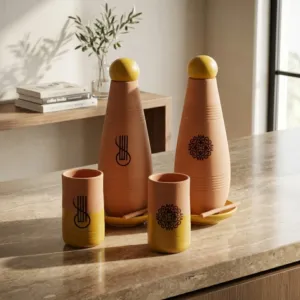 Alkaline Terra Yellow Black VIP Set 950ml (Calligraphy or Pattern)