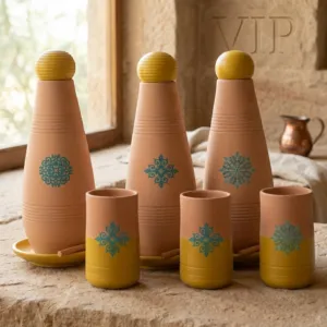 Alkaline Terra Yellow Blue Pattern VIP Set with Stick 950ml