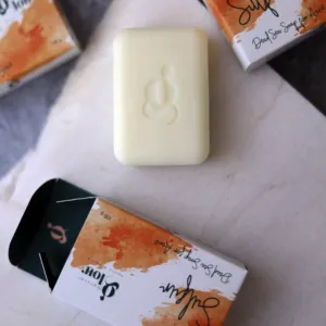Dead Sea Sulfur Soap – Minerals, Acne Care Bar (Available In Sizes)