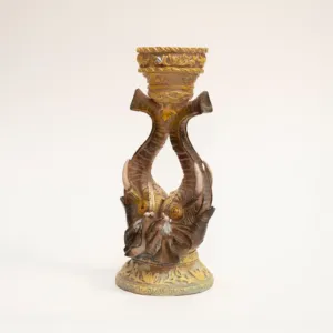 Yad&Tukada – Abstract Gypsum Marble Sculpture – 20x9 cm