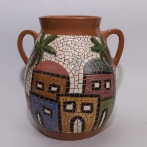 Handmade Luxury Ceramic Jar – 25 cm Height x 20 cm Diameter