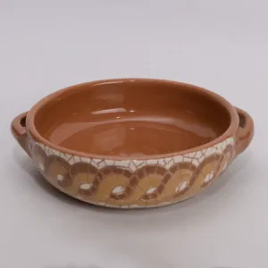 Handmade Ceramic Serving Plate – Food-Safe Handmade Mosaic Art Design