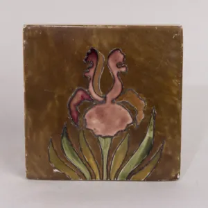 Handmade Ceramic Cup Coaster - Mosaic Art Finish - 10x10 cm