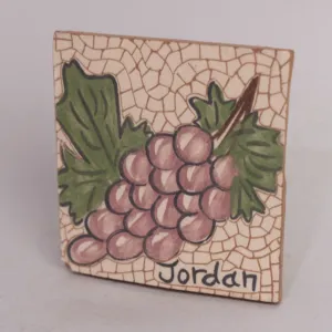 Handmade Ceramic Drink Coaster - Mosaic Art Handmade Design - 10x10 cm