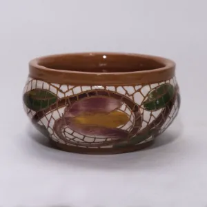 Ceramic Snack Serving Bowl for Hospitality - 16x7x16 cm