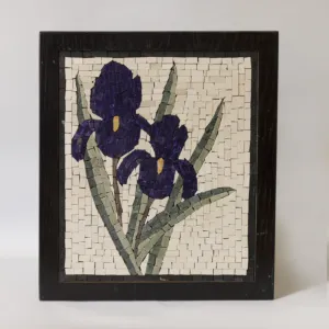 Handmade Natural Stone Mosaic Wall Art Décor - 30x20 cm