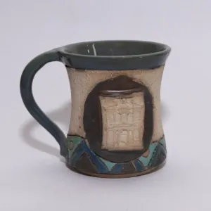 Ceramic Mug Handmade Design Handmade Design - 9x10x9 cm