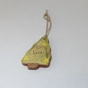 Handmade Ceramic Souvenir Keychain with Mosaic Art – 5 cm