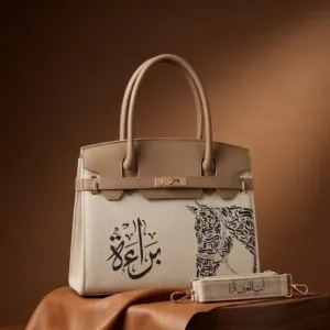 Personalized Premium Leather Handbag - Pattern Horse - Multi-Size/Color